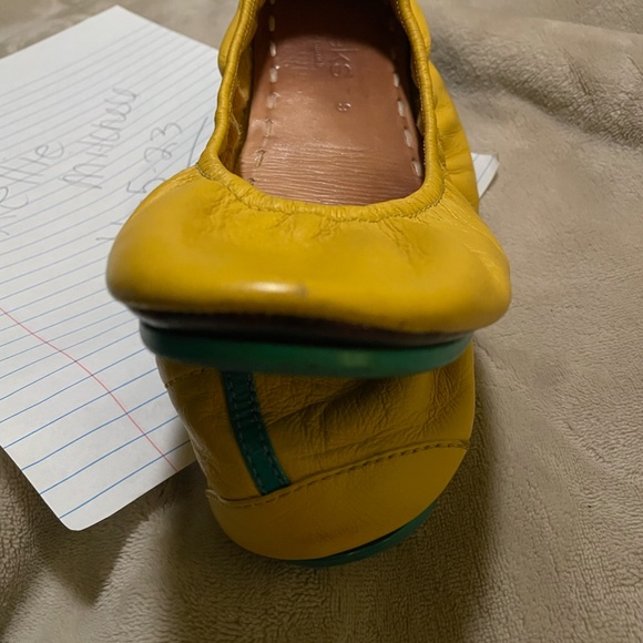 Tieks Mustard Yellow Size 9 - Picture 6 of 9